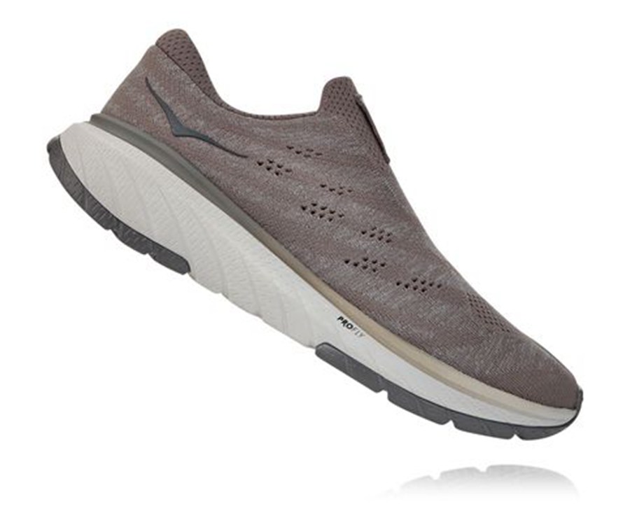 Hoka One One Hardloopschoenen Heren - Cavu 3 Slip - Grijs - IK1674892